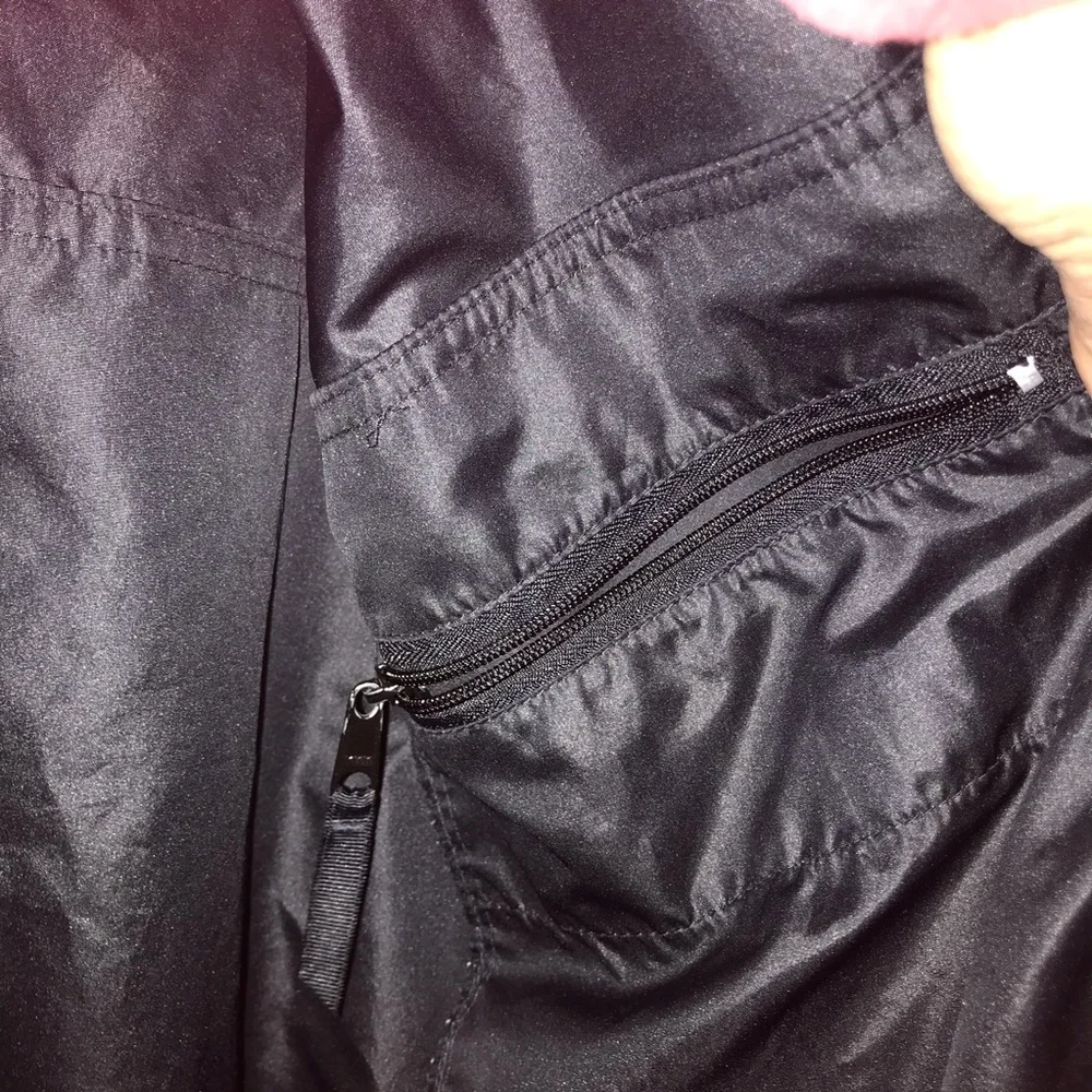 REI Lightweight Runners‎ Jacket Blk Blue Zipper